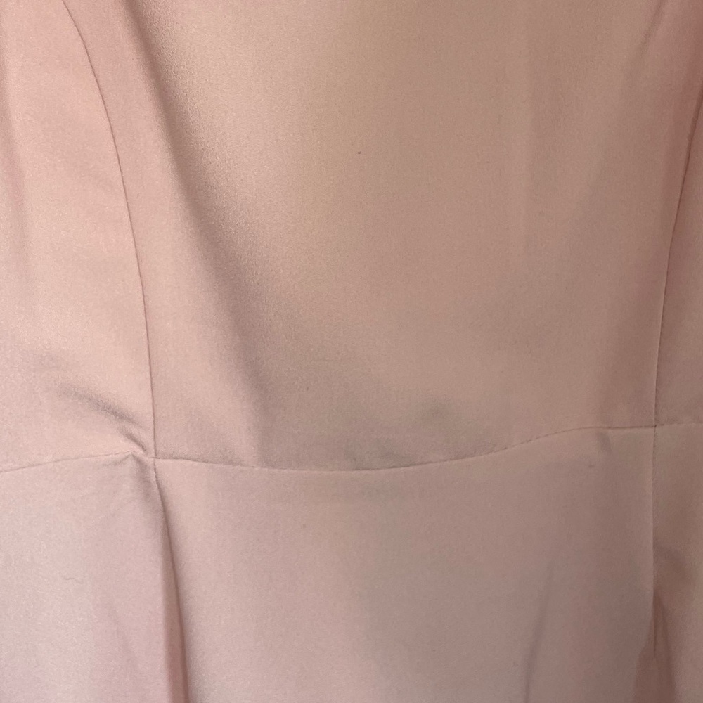 ASOS bridesmaid pink blush dress - Picture 4 of 10
